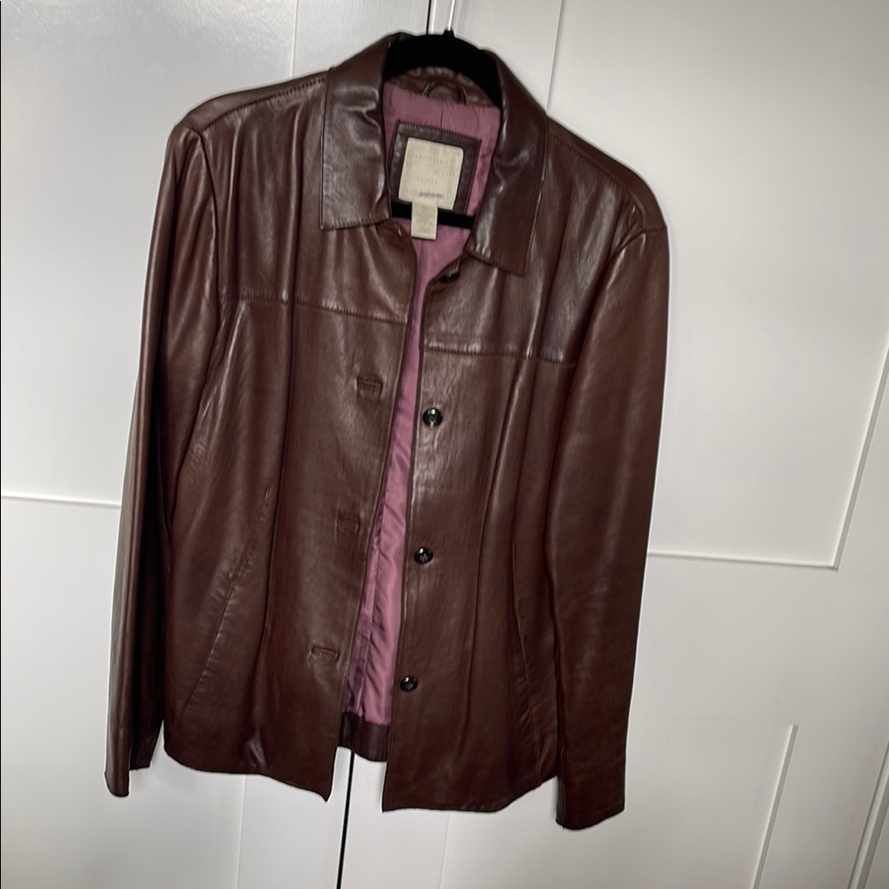 Vintage J Jill Leather Jacket